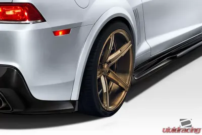 2010-2015 Chevrolet Camaro Duraflex Z28 Look Rear Fender Flares - 2 Piece - 109810