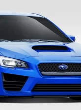 2015-2021 Subaru WRX Duraflex NBR Concept Front Splitter - 1 Piece                                     - 109826 - Image 3