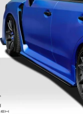 2015-2021 Subaru WRX Duraflex NBR Concept Side Splitters - 2 Piece                                     - 109827 - Image 5