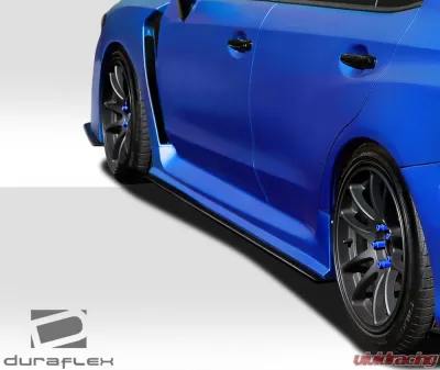 2015-2021 Subaru WRX Duraflex NBR Concept Side Splitters - 2 Piece - 109827