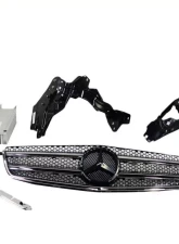 2008-2011 Mercedes C Class W204 Vaero C63 Look Conversion Grille and Mounting Accessories - 1 Piece (S)                                     - 109856 - Image 14
