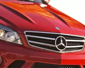 2008-2011 Mercedes C Class W204 Vaero C63 Look Conversion Grille and Mounting Accessories - 1 Piece (S)