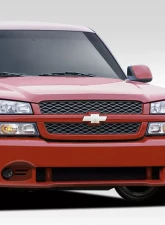 2003-2006 Chevrolet Silverado 2002-2006 Chevrolet Avalanche (without cladding) Duraflex BT-3 Front Bumper Cover - 1 Piece                                     - 109912 - Image 2