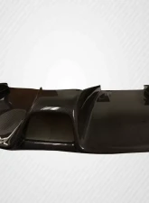 2005-2013 Chevrolet Corvette C6 Carbon Creations GT Racing Rear Diffuser - 5 Piece                                     - 109922 - Image 3