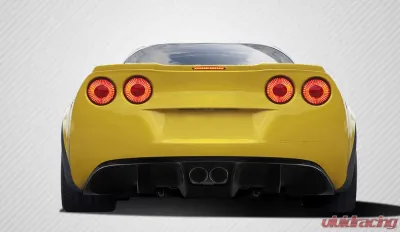 2005-2013 Chevrolet Corvette C6 Carbon Creations GT Racing Rear Diffuser - 5 Piece - 109922