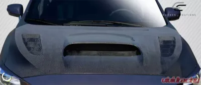 2015-2021 Subaru WRX Carbon Creations NBR Concept Hood - 1 Piece - 109931