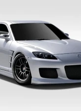 2004-2008 Mazda RX-8 Duraflex M-1 Speed Body Kit - 7 Piece                                     - 109943 - Image 6