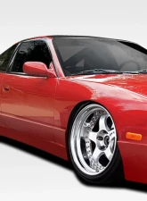 1989-1994 Nissan 240SX S13 Duraflex Supercool Side Skirt Rocker Panels - 2 Piece                                     - 109976 - Image 2