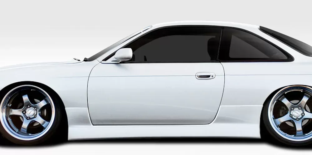 1995-1998 Nissan 240SX S14 Duraflex Supercool Side Skirt Rocker Panels - 2 Piece - 109989
