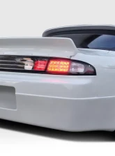 1995-1998 Nissan 240SX S14 Duraflex Supercool Rear Bumper Cover - 1 Piece                                     - 109990 - Image 2