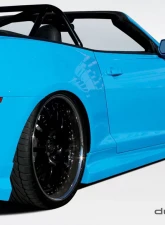 2010-2015 Chevrolet Camaro Duraflex Tjin Edition Side Skirts Rocker Panels - 2 Piece                                     - 107641 - Image 2