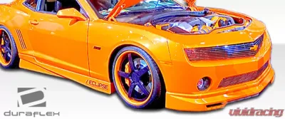 2010-2013 Chevrolet Camaro V6 Duraflex Racer Front Lip Under Spoiler Air Dam - 1 Piece - 105981