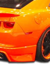 2010-2013 Chevrolet Camaro V6 Duraflex Racer Rear Lip Under Spoiler Air Dam - 1 Piece                                     - 105984 - Image 2