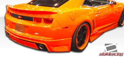 2010-2013 Chevrolet Camaro V6 Duraflex Racer Rear Lip Under Spoiler Air Dam - 1 Piece - 105984
