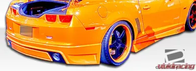 2010-2013 Chevrolet Camaro V6 Duraflex Racer Rear Lip Under Spoiler Air Dam - 1 Piece - 105984