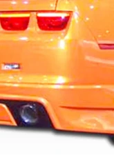 2010-2013 Chevrolet Camaro V6 Duraflex Racer Rear Lip Under Spoiler Air Dam - 1 Piece                                     - 105984 - Image 4