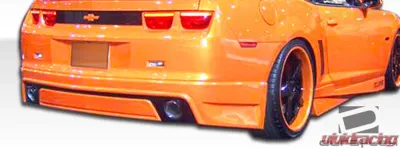 2010-2013 Chevrolet Camaro V6 Duraflex Racer Rear Lip Under Spoiler Air Dam - 1 Piece - 105984