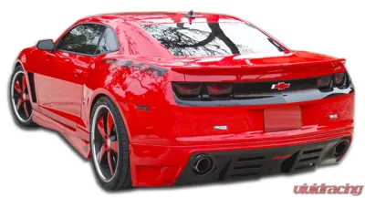 2010-2013 Chevrolet Camaro V8 Duraflex Racer Rear Lip Under Spoiler Air Dam - 1 Piece - 105985