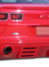 2010-2013 Chevrolet Camaro V8 Duraflex Racer Rear Lip Under Spoiler Air Dam - 1 Piece                                     - 105985 - Image 3