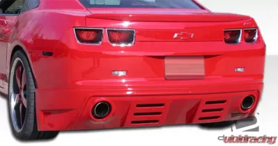 2010-2013 Chevrolet Camaro V8 Duraflex Racer Rear Lip Under Spoiler Air Dam - 1 Piece - 105985