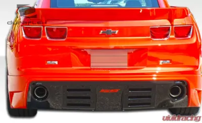 2010-2013 Chevrolet Camaro V8 Duraflex Racer Rear Lip Under Spoiler Air Dam - 1 Piece - 105985