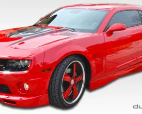 2010-2015 Chevrolet Camaro Duraflex Racer Side Skirts Rocker Panels - 2 Piece
