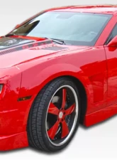 2010-2015 Chevrolet Camaro Duraflex Racer Side Skirts Rocker Panels - 2 Piece                                     - 105983 - Image 13