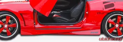 2010-2015 Chevrolet Camaro Duraflex Racer Side Skirts Rocker Panels - 2 Piece - 105983