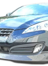 2010-2012 Hyundai Genesis Coupe 2DR Carbon Creations MS-R Front Lip Under Spoiler Air Dam - 1 Piece                                     - 105975 - Image 6