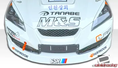 2010-2012 Hyundai Genesis Coupe 2DR Duraflex MS-R Front Lip Under Spoiler Air Dam - 1 Piece - 105974