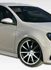 2010-2014 Volkswagen Golf GTI Jetta Sportwagen Duraflex R Look Front Bumper Cover - 1 Piece                                     - 107532 - Image 3