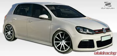 2010-2014 Volkswagen Golf GTI Jetta Sportwagen Duraflex R Look Front Bumper Cover - 1 Piece - 107532