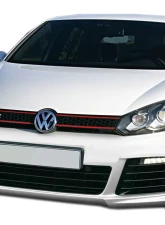 2010-2014 Volkswagen Golf GTI Jetta Sportwagen Duraflex R Look Front Bumper Cover - 1 Piece                                     - 107532 - Image 7