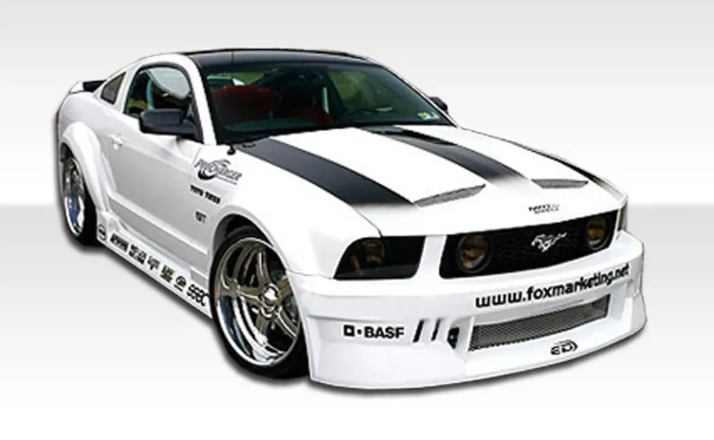 2005-2009 Ford Mustang Duraflex Circuit Wide Body Kit - 8 Piece - 110213