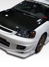 2001-2003 Honda Civic 2DR Duraflex Bomber Body Kit - 4 Piece                                     - 110317 - Image 20