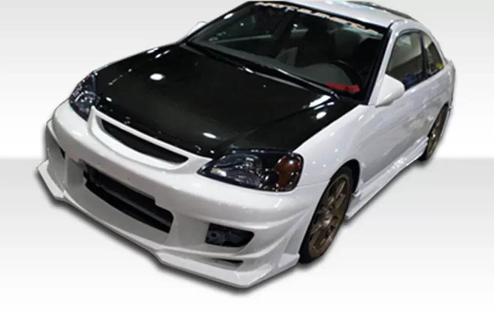 2001-2003 Honda Civic 4DR Duraflex Bomber Body Kit - 4 Piece - 110325