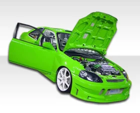 1996-1998 Honda Civic 2DR Duraflex Buddy Body Kit - 4 Piece