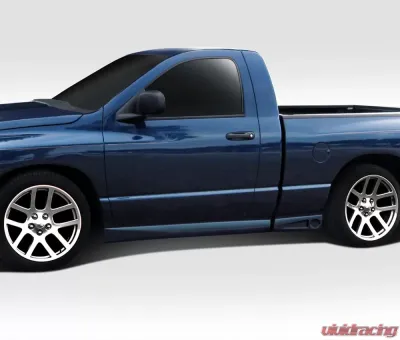 2002-2008 Dodge Ram Standard Cab Duraflex BT-1 Side Skirt Rocker Panels - 4 Piece - 112000