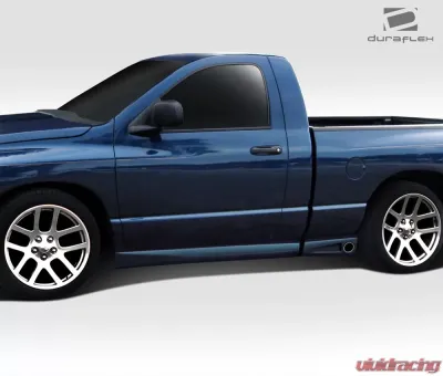 2002-2008 Dodge Ram Standard Cab Duraflex BT-1 Side Skirt Rocker Panels - 4 Piece - 112000