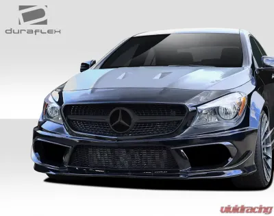 2014-2015 Mercedes CLA Class Duraflex Black Series Look Wide Body Front Bumper Cover - 7 Piece - 112011