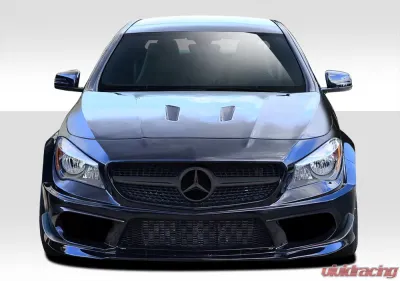2014-2015 Mercedes CLA Class Duraflex Black Series Look Wide Body Front Bumper Cover - 7 Piece - 112011