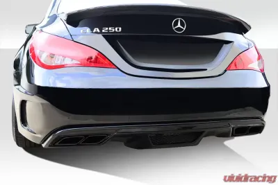 2014-2015 Mercedes CLA Class Duraflex Black Series Look Wide Body Rear Bumper Cover - 1 Piece - 112013