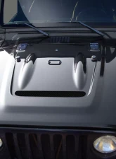 1997-2006 Jeep Wrangler Duraflex Heat Reduction Hood (fits all models without highline fenders) - 1 Piece                                     - 112018 - Image 7