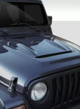 1997-2006 Jeep Wrangler Duraflex Heat Reduction Hood (fits all models without highline fenders) - 1 Piece                                     - 112018 - Image 2