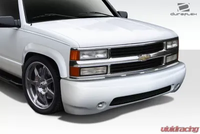 1988-1999 Chevrolet GMC C Series / K Series Pickup 1992-1999 Tahoe Yukon Suburban F/S Duraflex Denali Look Front Bumper Cover - 1 Piece - 112047
