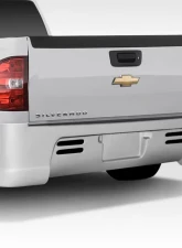 2007-2013 Chevrolet Silverado Duraflex BT-3 Rear Bumper Cover - 1 Piece                                     - 112049 - Image 2