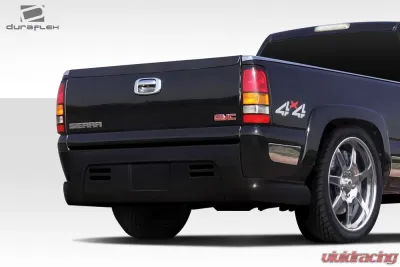 1999-2006 Chevrolet Silverado / 03-06 GMC Sierra Duraflex BT-1 Rear Bumper Cover - 1 Piece - 112051