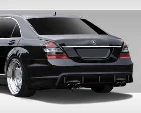 2007-2009 Mercedes S Class W221 Eros Version 3 Rear Bumper Cover - 1 Piece