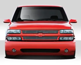 1999-2002 Chevrolet Silverado 2000-2006 Tahoe Suburban Duraflex Denali Look Front Bumper Cover - 1 Piece