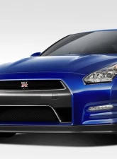 2009-2016 Nissan GT-R R35 Duraflex OEM Facelift Look Conversion Front Bumper Cover - 1 Piece                                     - 112112 - Image 2